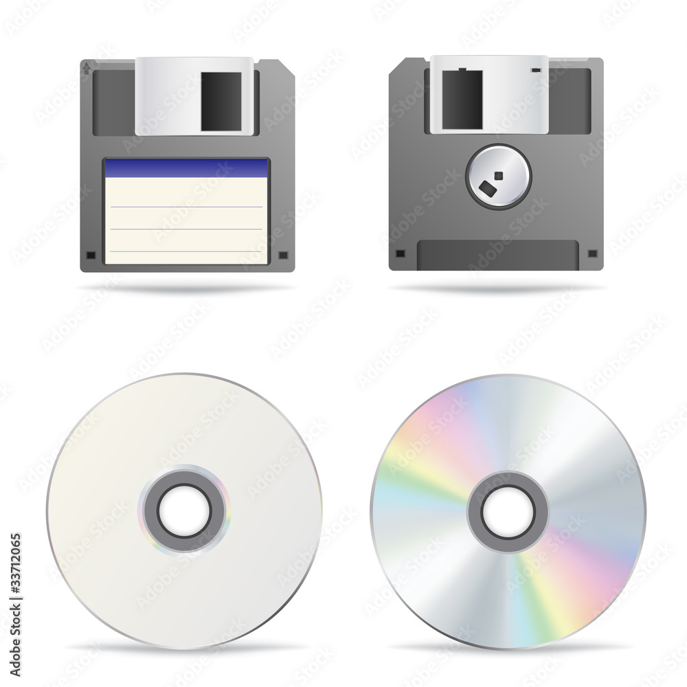 Optical and floppy disc Optical and floppy disc