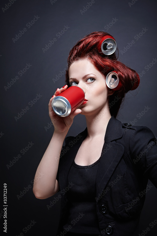 Obraz premium Fashion girl