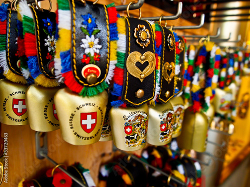 Foto Cowbell, souvenir of Switzerland
