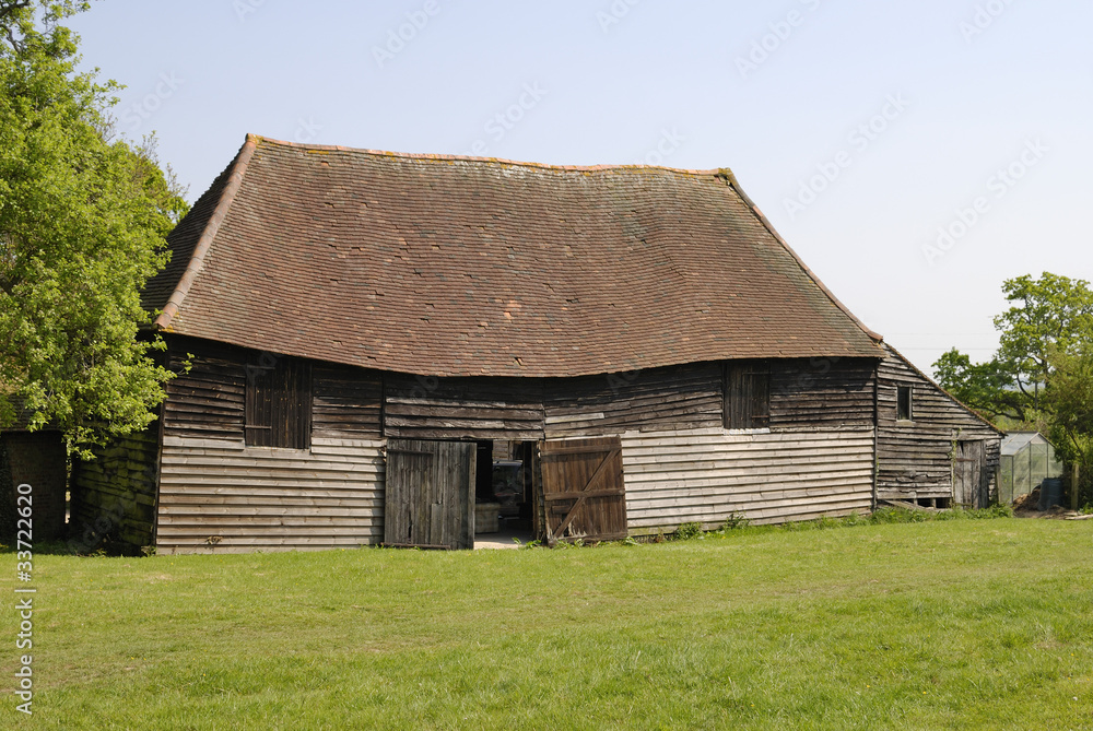 Old timber barn Old timber barn