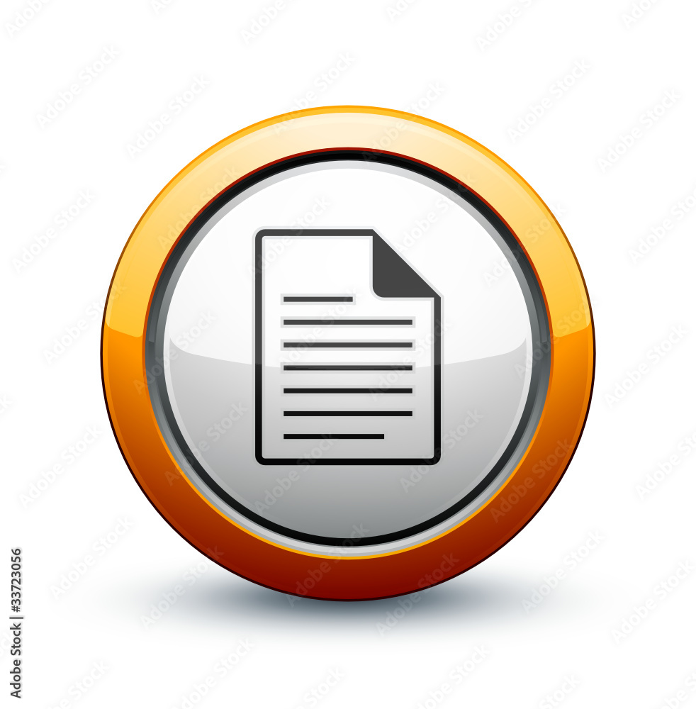 icône bouton internet fichier