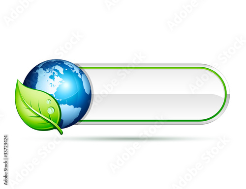 écologie icône - green earth icon