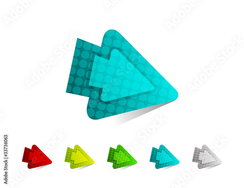 Vector arrow pointer