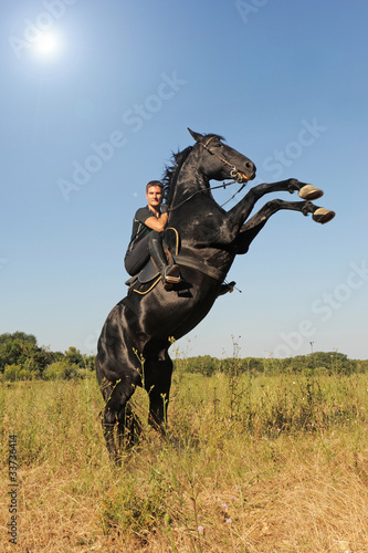 rearing horse © cynoclub