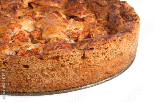 Wallpaper Mural Grandma's homemade apple pie isolated on white Torontodigital.ca