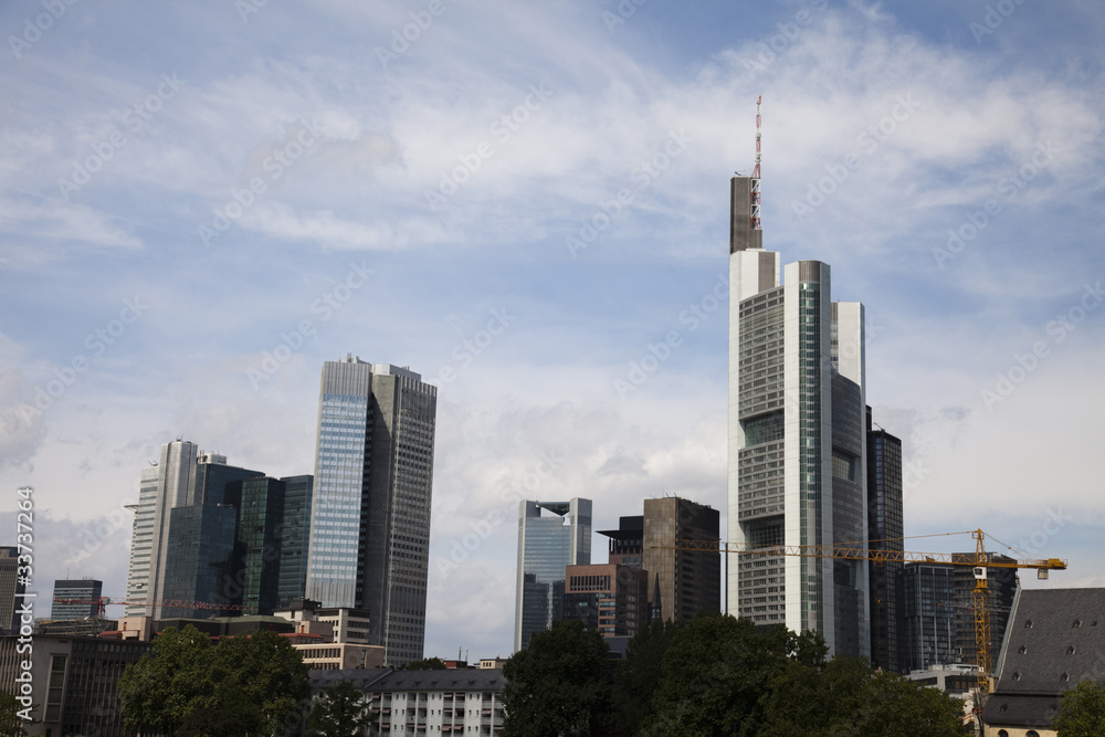 Skyline of Frankfurt