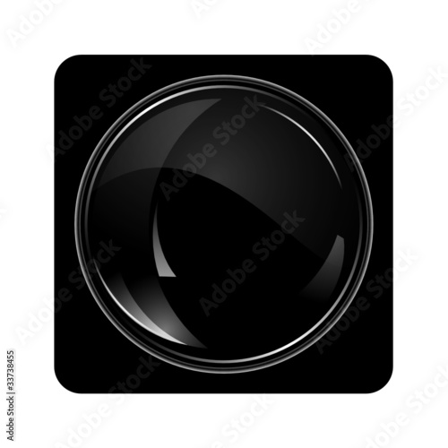 bouton internet noir