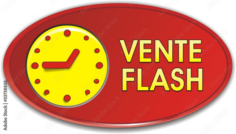 bouton vente flash