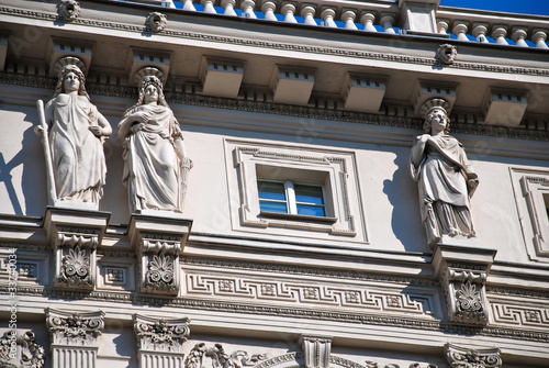 Baroque Facade, Vienna photo