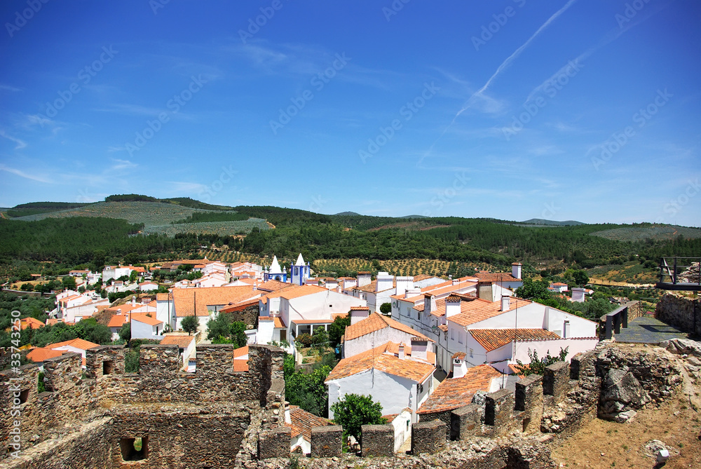 Landscape of Alegrete village, Portugal. Landscape of Alegrete village, Portugal.