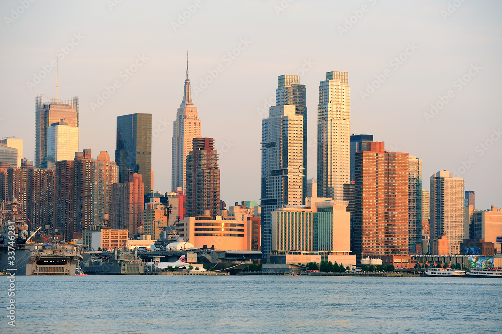 Obraz premium Manhattan dusk