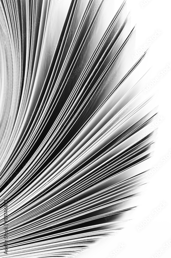 Fototapeta premium Magazine pages