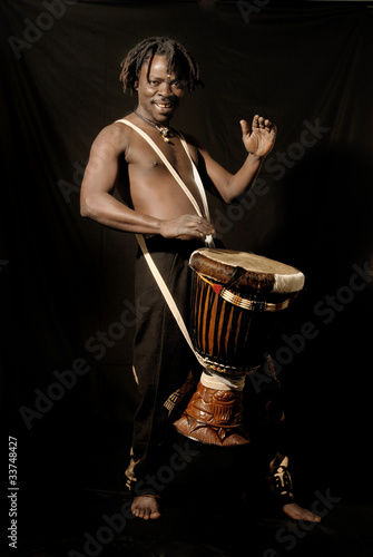 musicista africano photo