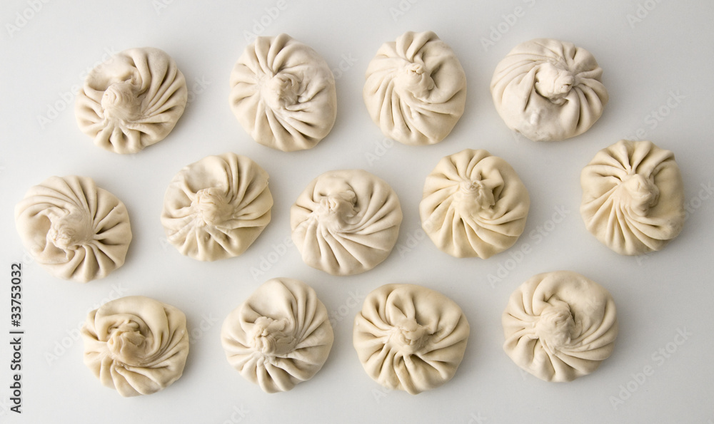 Chinkali - gefüllte Teigtaschen Chinkali - gefüllte Teigtaschen