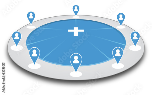 Google+ Circle Social Network