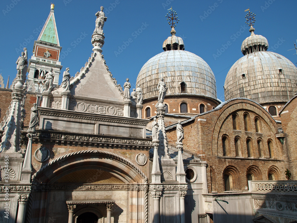 The dome of the Basilica San Marco in Venice