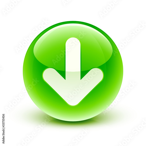 icône flèche bas / arrow icon