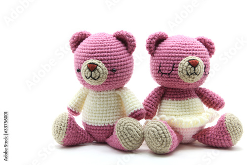 couples bear doll