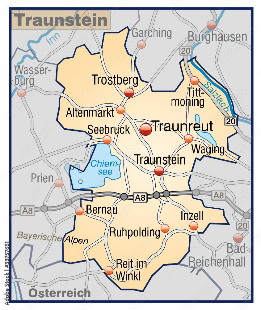 Traunstein Variante 7 Traunstein Variante 7