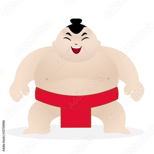 Sumo cute character