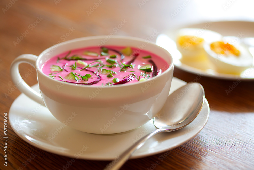 Cold beet soup Cold beet soup