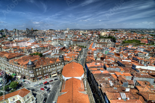 Elevated View of Porto, Portugal.