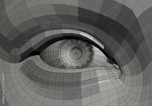 mechanical eye illustration