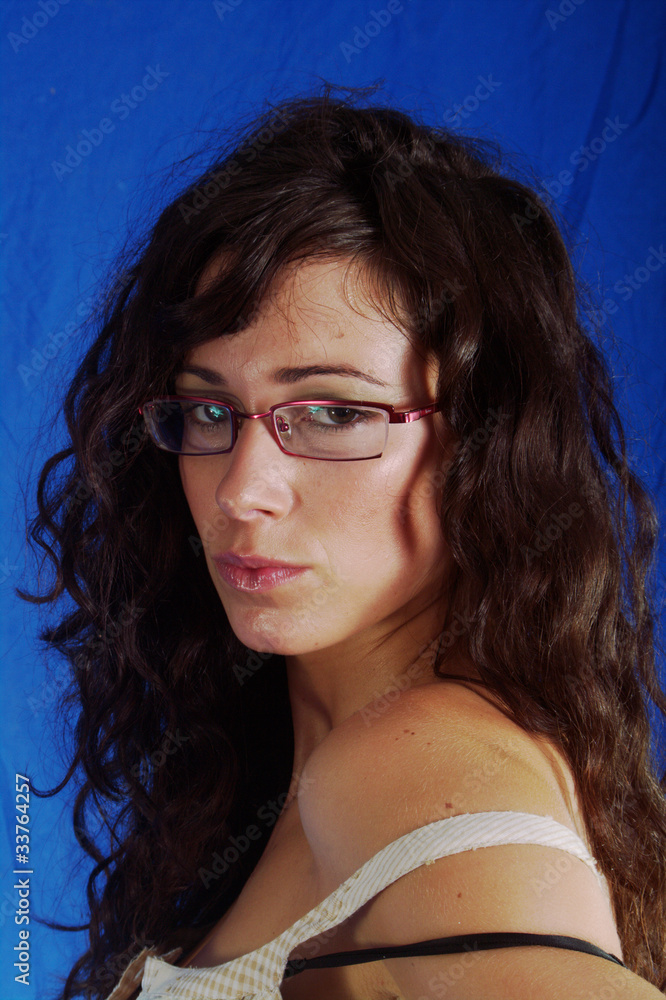Fototapeta premium With glasses 11