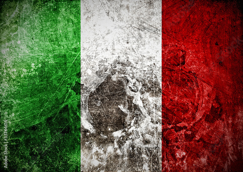 Italian flag - Bandiera Italiana photo