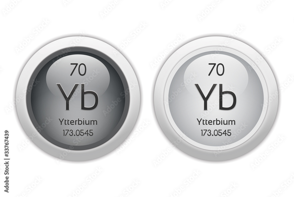 Ytterbium - two glossy web buttons Ytterbium - two glossy web buttons