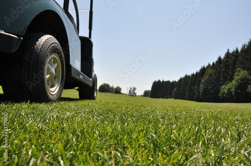 Golf Cart Wagen Fairway Golfcart photo