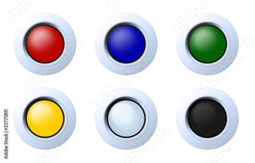 buttons blank