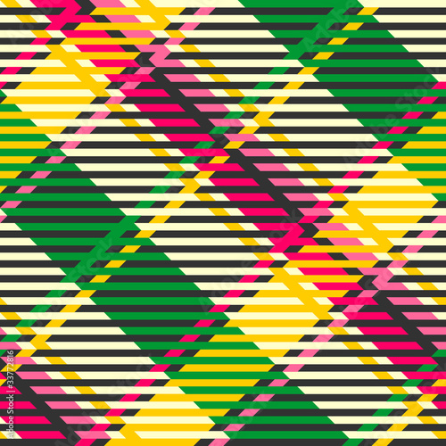 plaid checkeredd pattern crossed lines texture coloful background
