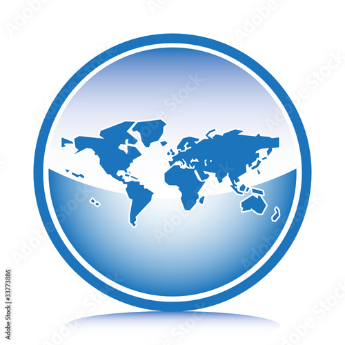 WORLD MAP ICON