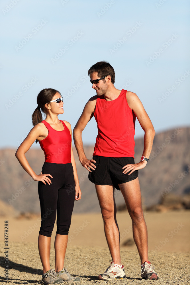 Runner couple Runner couple
