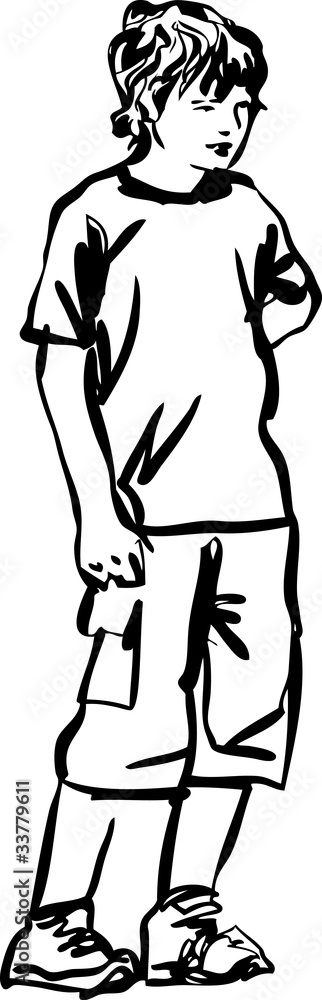 guy in shorts and a T-shirt( guy in shorts and a T-shirt(