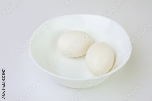 White eggs