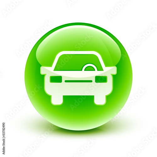 icône voiture automobile transport / car icon