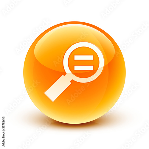 icône loupe / magnifying glass icon