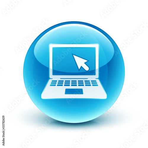 icône ordinateur portable / laptop icon