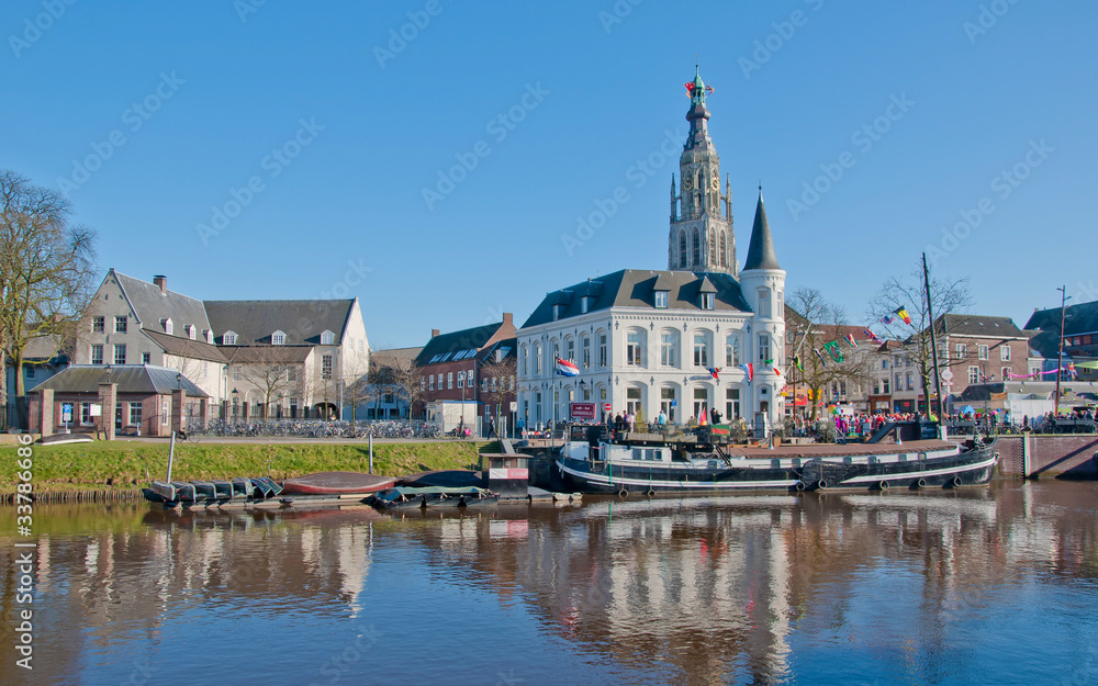 Cityview of Breda (Netherlands)