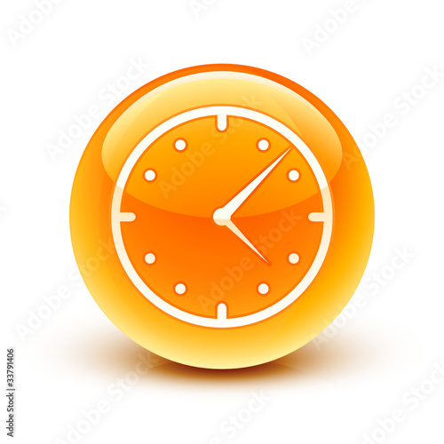 icône horloge / clock icon