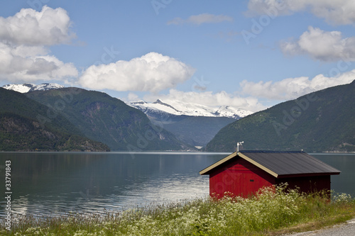 Norway scenery of Sognefjord