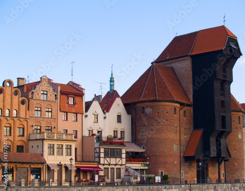 oldest port crane, Gdansk, Poland
