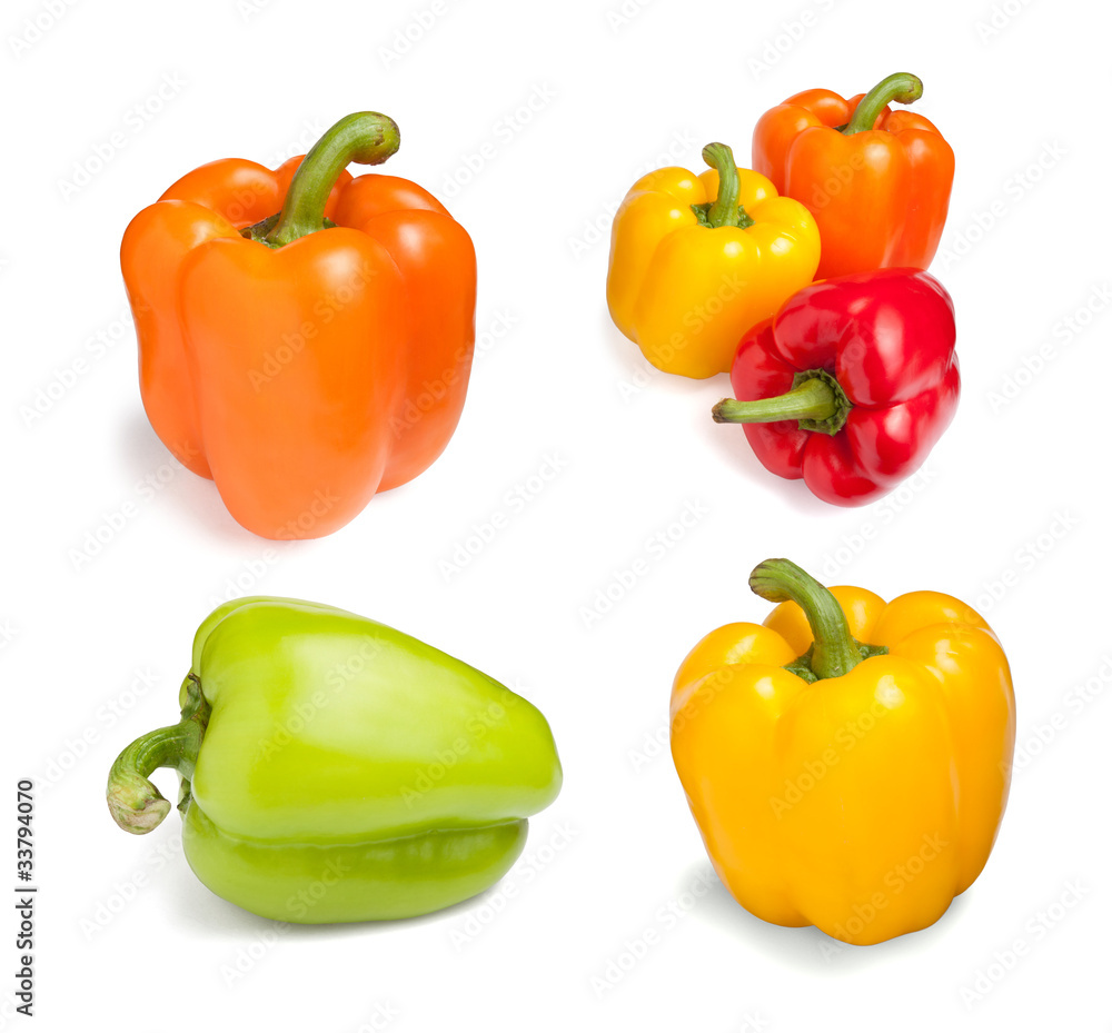 bell-peppers set bell-peppers set