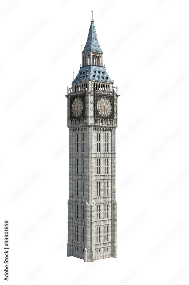 Big Ben in London, UK - obrazy, fototapety, plakaty 