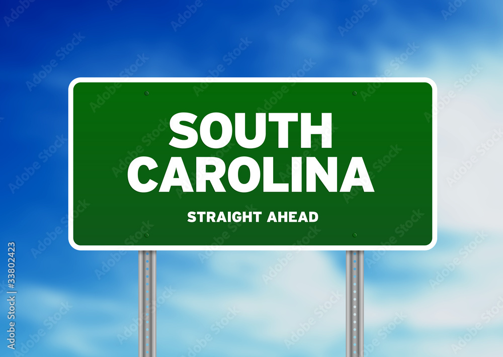 South Carolina Highway Sign