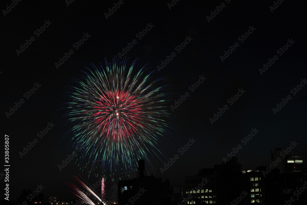 firework on independent day 2011