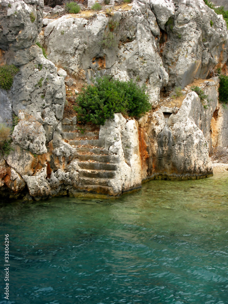 ruins of ancient town kekova turkey ruins of ancient town kekova turkey