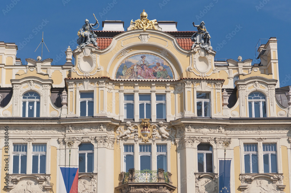 Fototapeta premium Ministry of Local Development building at Prague